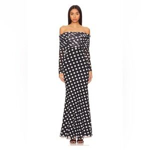 AFRM Thelma polka dot dress
